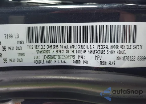 2014 Dodge Durango R/T from USA, damaged, VIN 1C4SDHCT9EC590979